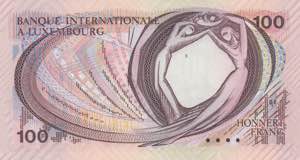 Luxembourg, 100 Francs, 1981, UNC, p14A