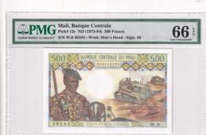 Mali, 500 Francs, ... 