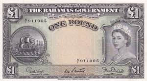 Bahamas, 1 Pound, 1953, ... 