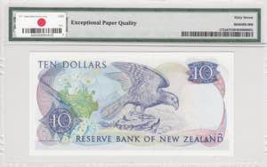New Zealand, 10 Dollars, 1981/1985, UNC, ... 