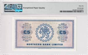 Northern Ireland, 5 Pounds, 1974/1976, UNC, ... 