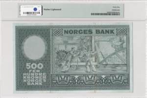 Norway, 500 Kroner, 1971/1976, VF, p34f