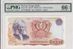 Norway, 1.000 Kroner, ... 