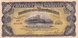 Paraguay, 100 Pesos, ... 