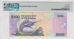 Bahamas, 100 Dollars, 2009, UNC, p76