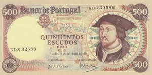 Portugal, 500 Escudos, ... 
