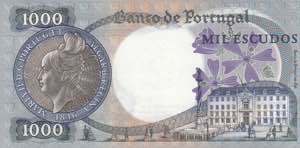 Portugal, 1.000 Escudos, 1967, AUNC, p172a