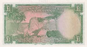 Rhodesia & Nyasaland, 1 Pound, 1957, UNC, ... 