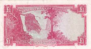 Rhodesia, 1 Pound, 1964, VF(+), p25e