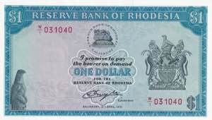 Rhodesia, 1 Dollar, ... 