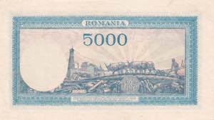 Romania, 5.000 Lei, 1945, UNC(-), p56