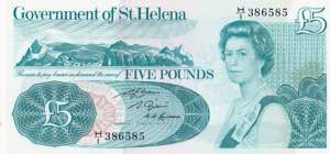 Saint Helena, 5 Pounds, ... 
