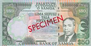 Samoa, 50 Dollars, 2006, ... 