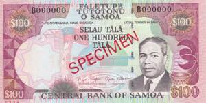Samoa, 100 Tala, 2006, ... 