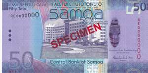 Samoa, 50 Tala, 2012, UNC, p42, SPECIMEN