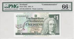 Scotland, 1 Pound, 1994, ... 
