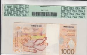 Belgium, 1.000 Francs, 1997, XF, p150