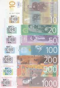 Serbia, 10-20-50-100-200-500-1.000 Dinara, ... 