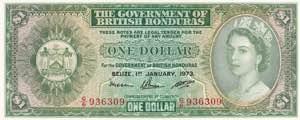 Belize, 1 Dollar, 1973, ... 