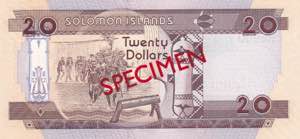Solomon Islands, 20 Dollars, 2004, UNC, ... 