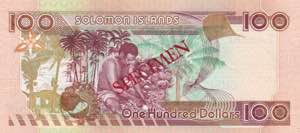 Solomon Islands, 100 Dollars, 2006, UNC, ... 