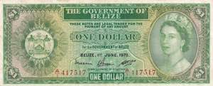 Belize, 1 Dollar, 1975, ... 