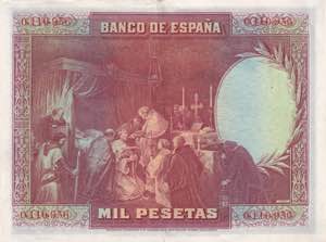 Spain, 1.000 Pesetas, 1928, AUNC, p78
