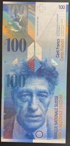 Switzerland, 100 Francs, ... 
