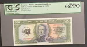 Uruguay, 0.50 Nuevo Peso ... 