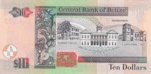 Belize, 10 Dollars, 2005, UNC, p68b