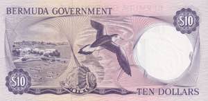 Bermuda, 10 Dollars, 1970, UNC, p25s