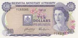Bermuda, 10 Dollars, ... 