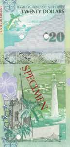 Bermuda, 20 Dollars, 2009, UNC, p60as, ... 