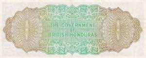 British Honduras, 1 Dollar, 1961, VF, p28b