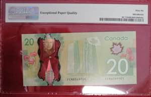 Canada, 20 Pounds, 2012, UNC, p71b