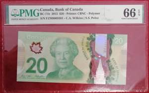 Canada, 20 Pounds, 2012, ... 