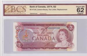 Canada, 2 Dollars, 1974, ... 