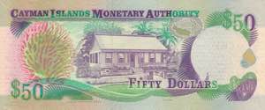 Cayman Islands, 50 Dollars, 2003, UNC, p32a