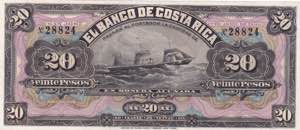 Costa Rica, 20 Pesos, ... 