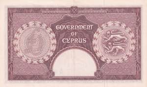Cyprus, 1 Pound, 1956, AUNC, p35a