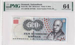 Denmark, 500 Kroner, ... 