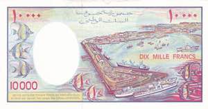 Djibouti, 10.000 Francs, 1984, UNC, p39b