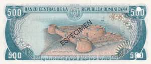 Dominican Republic, 500 Pesos Oro, 1978, ... 
