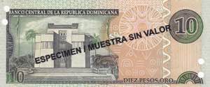 Dominican Republic, 10 Pesos Oro, 2003, UNC, ... 