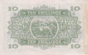 East Africa, 10 Shillings, 1953, XF(+), ... 