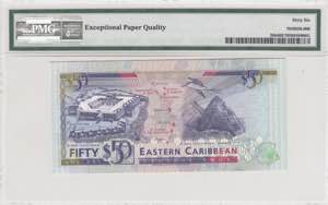 East Caribbean States, 50 Dollars, 1993, ... 