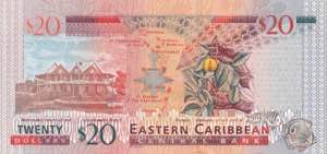 East Caribbean States, 20 Dollars, 2003, ... 