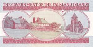 Falkland Islands, 5 Dollars, 2005, UNC, p17a