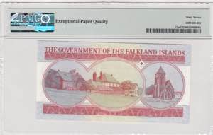 Falkland Islands, 5 Pounds, 2005, UNC, p17a