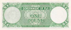 Fiji, 1 Pound, 1965, AUNC, p53h